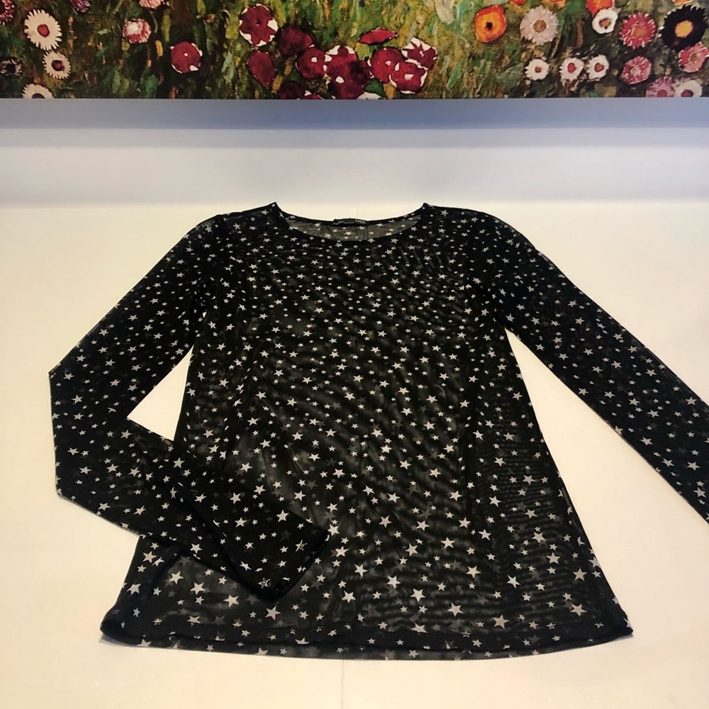 Star see through top.